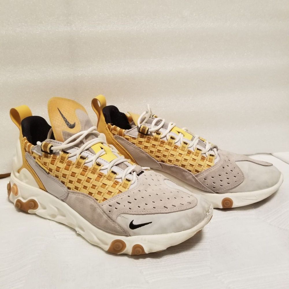 Nike React Sertu Honeycomb Athletic Sneaker AT5301-003 Men's Size 8